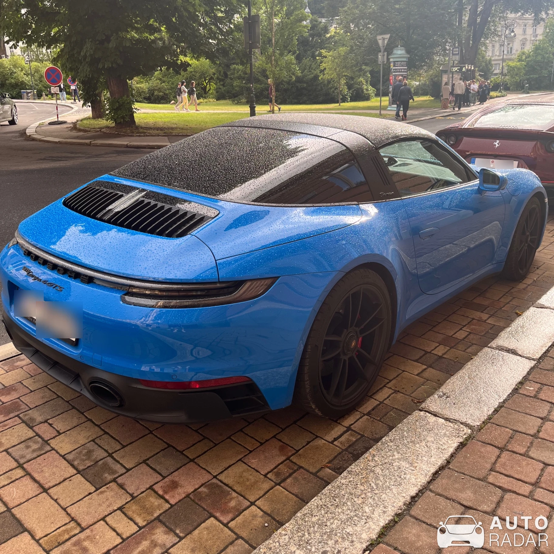 Porsche 992 Targa 4 GTS spotted in Karlovy Vary, Czechia