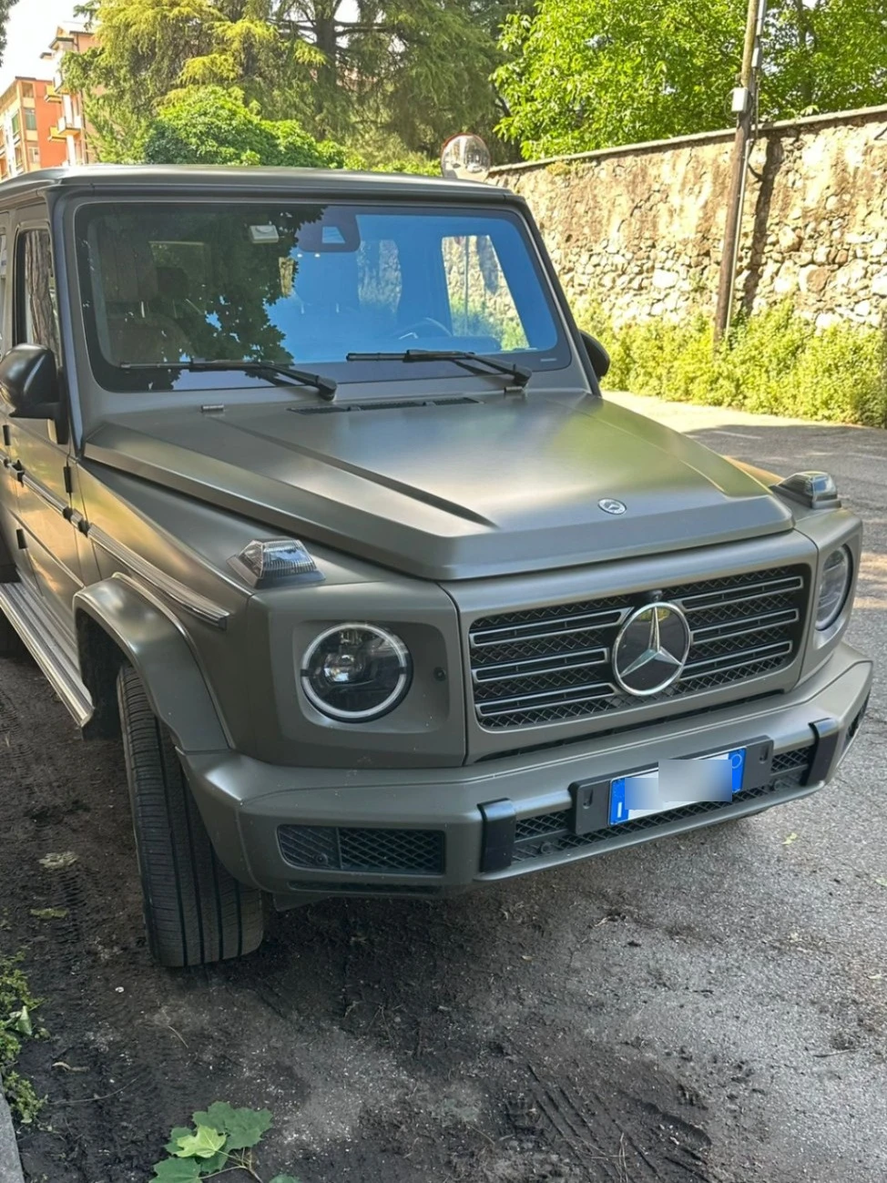 Mercedes G 400d spotted in Verona, Italia