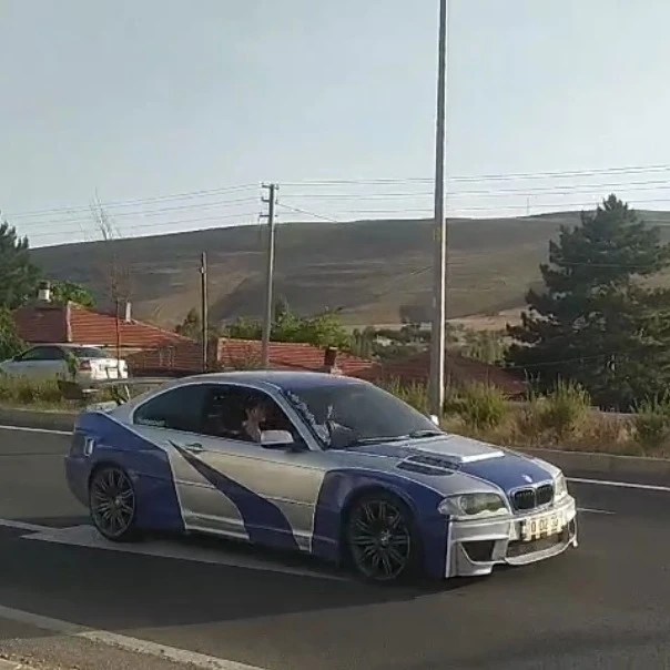 BMW M3 E46 spotted in Özbağ, Türkiye