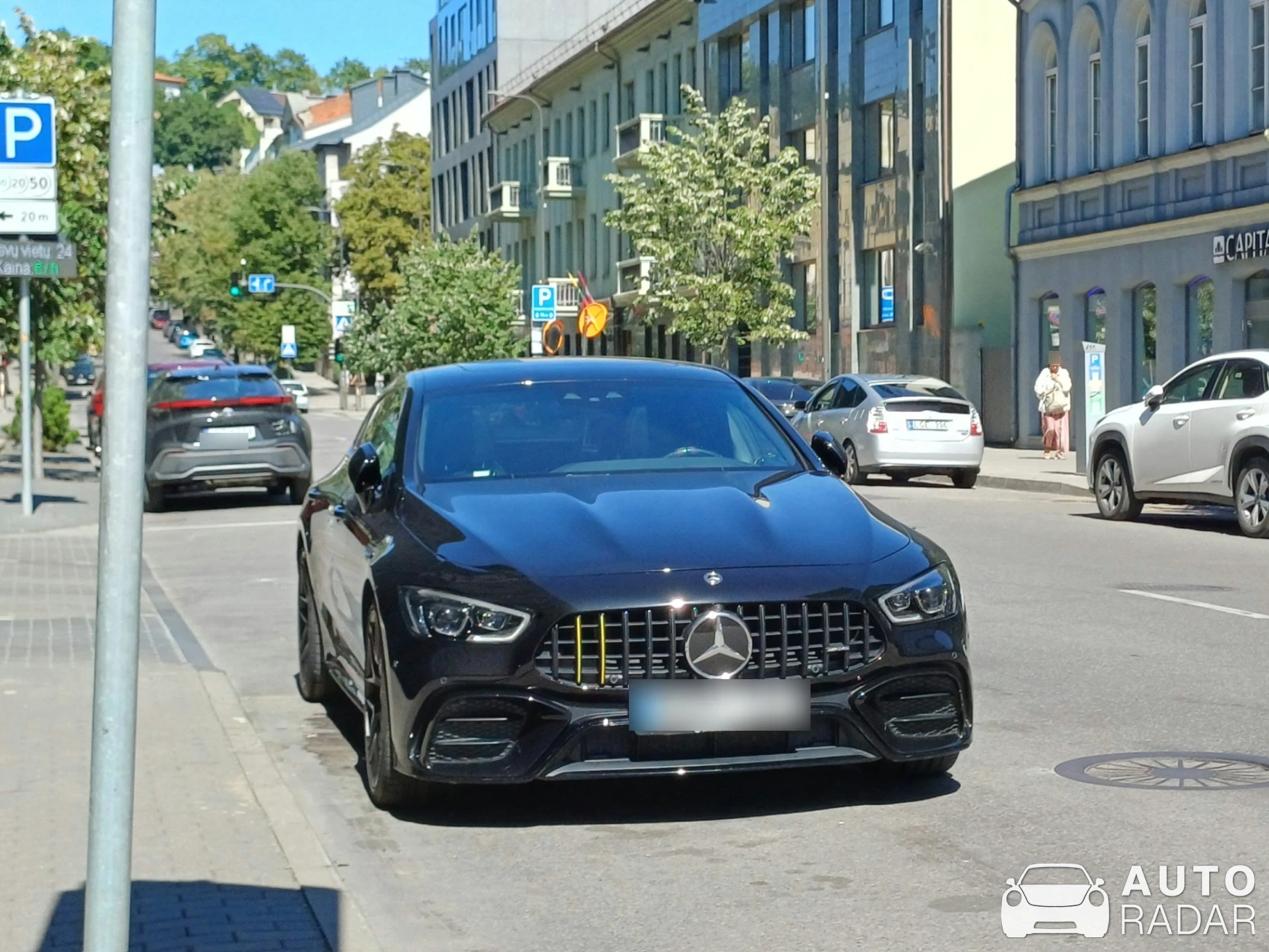 Mercedes-AMG GT 63 S X290 spotted in Kaunas, Lithuania
