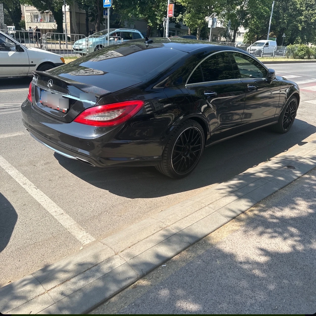 Mercedes-Benz CLS 55 AMG spotted in Plovdiv, Bulgaria