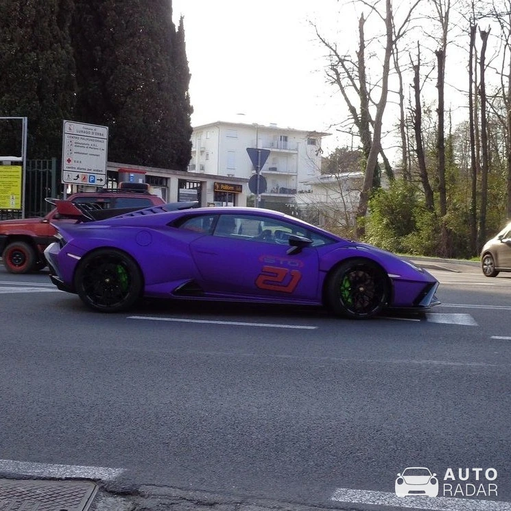 Lamborghini Huracán LP640-2 STO spotted in Lurago D'erba, Italy