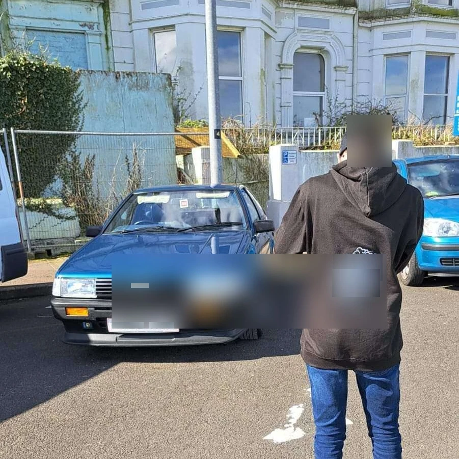 Toyota Corolla GTS AE86 spotted in Portrush