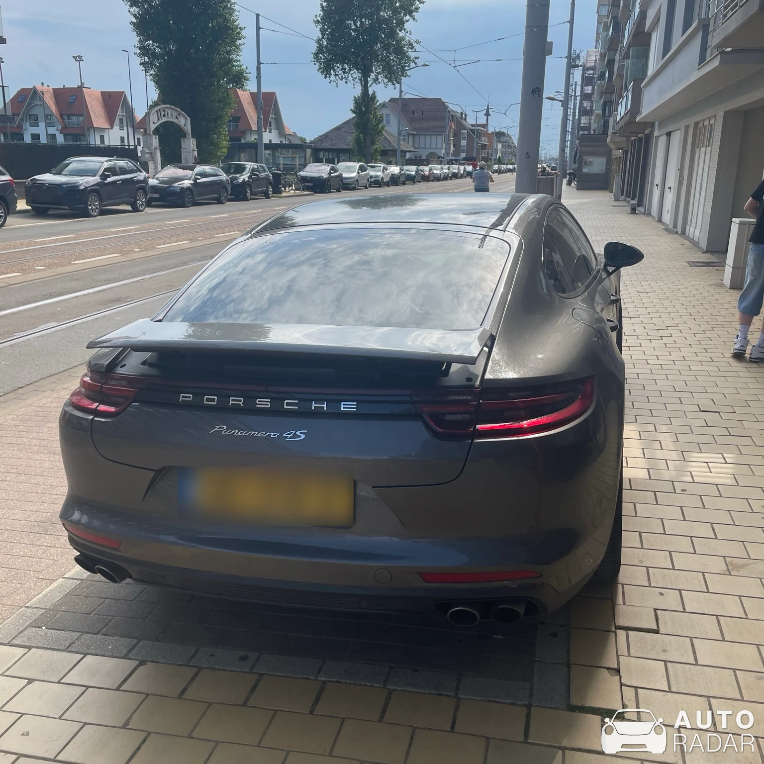 Porsche 971 Panamera 4S spotted in Middelkerke