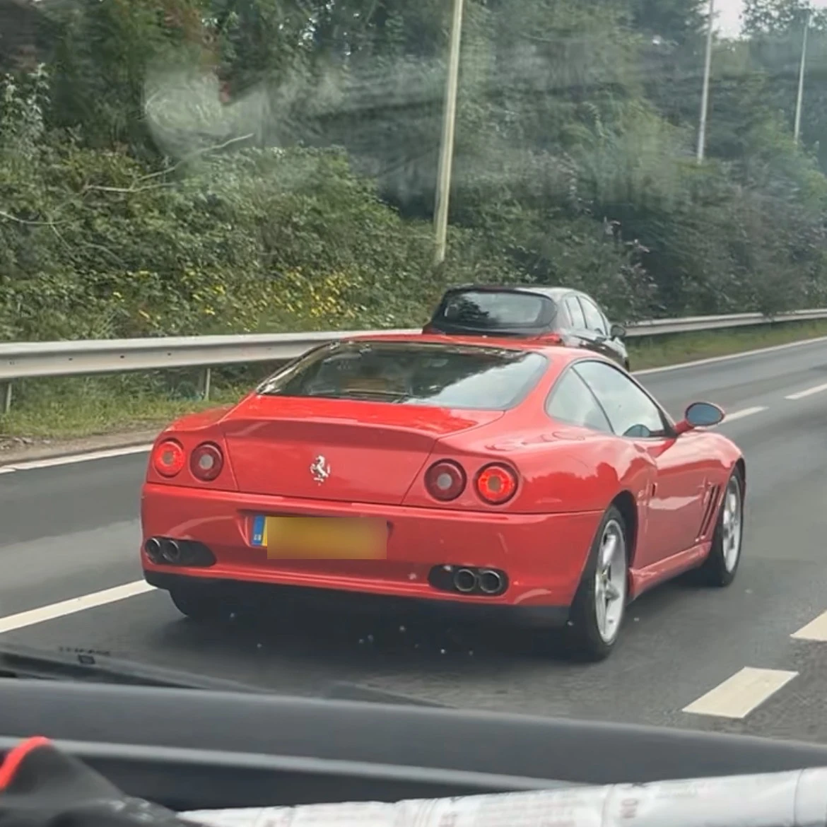 Ferrari 550 Maranello spotted in Wales, United Kingdom