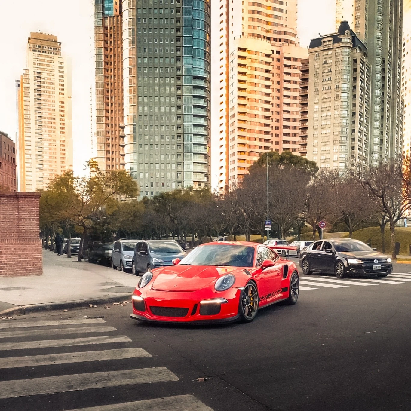 Porsche 991 GT3 MkI spotted in Buenos Aires, Argentina
