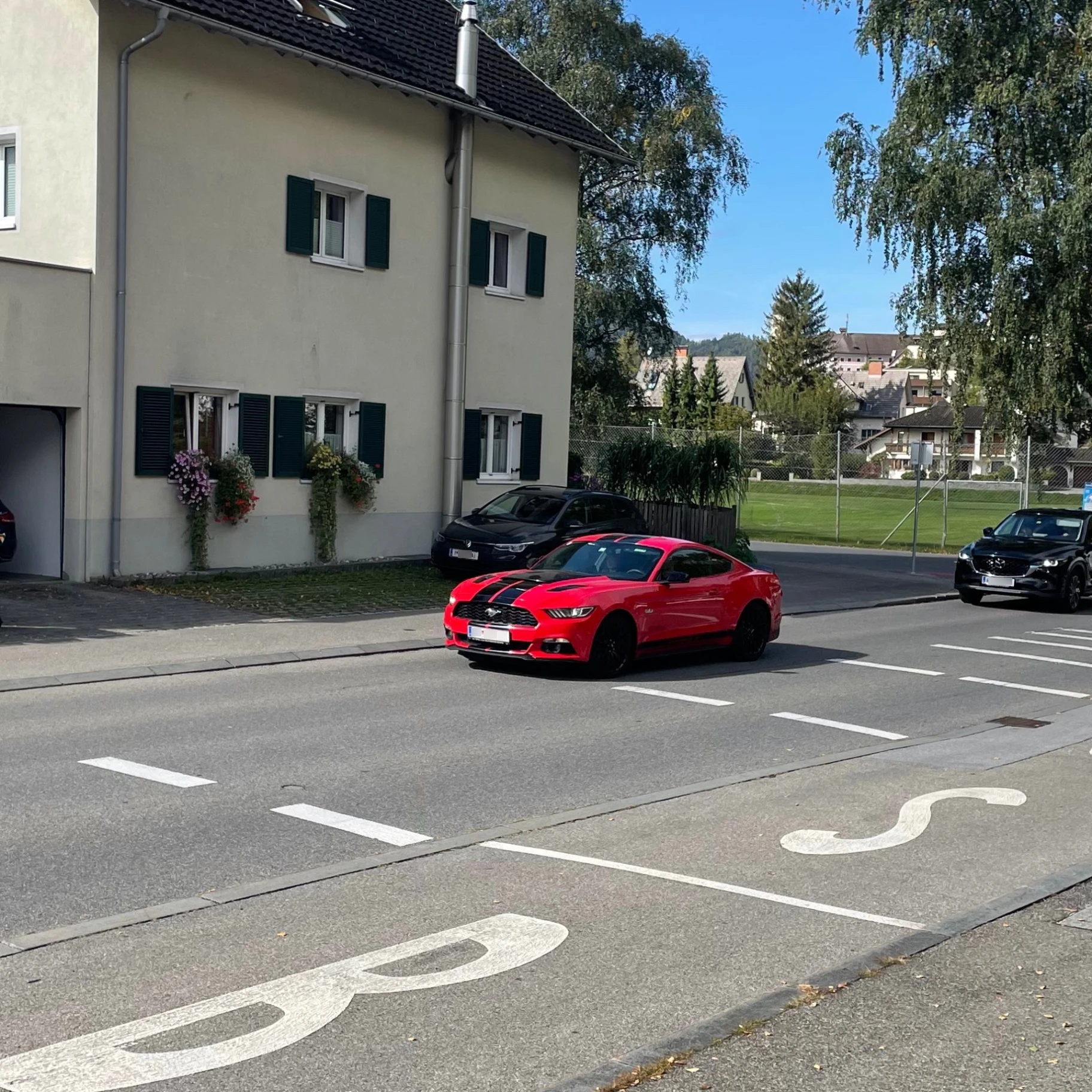 Ford Mustang GT spotted in Bludenz, Austria