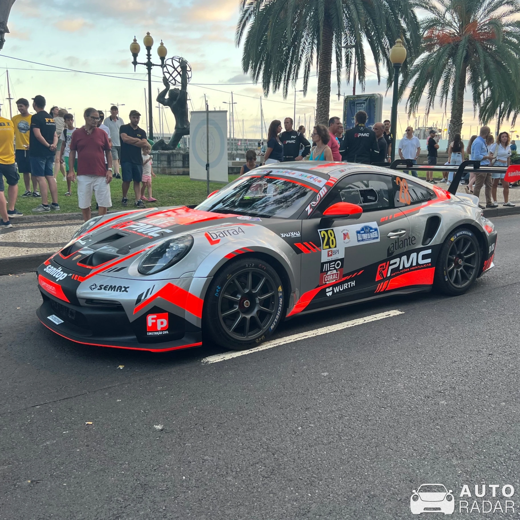 Porsche 992 GT3 Cup spotted in Funchal, Portugal