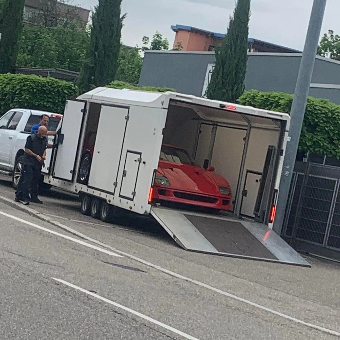 Ferrari F40 spotted in Heilbronn, Németország