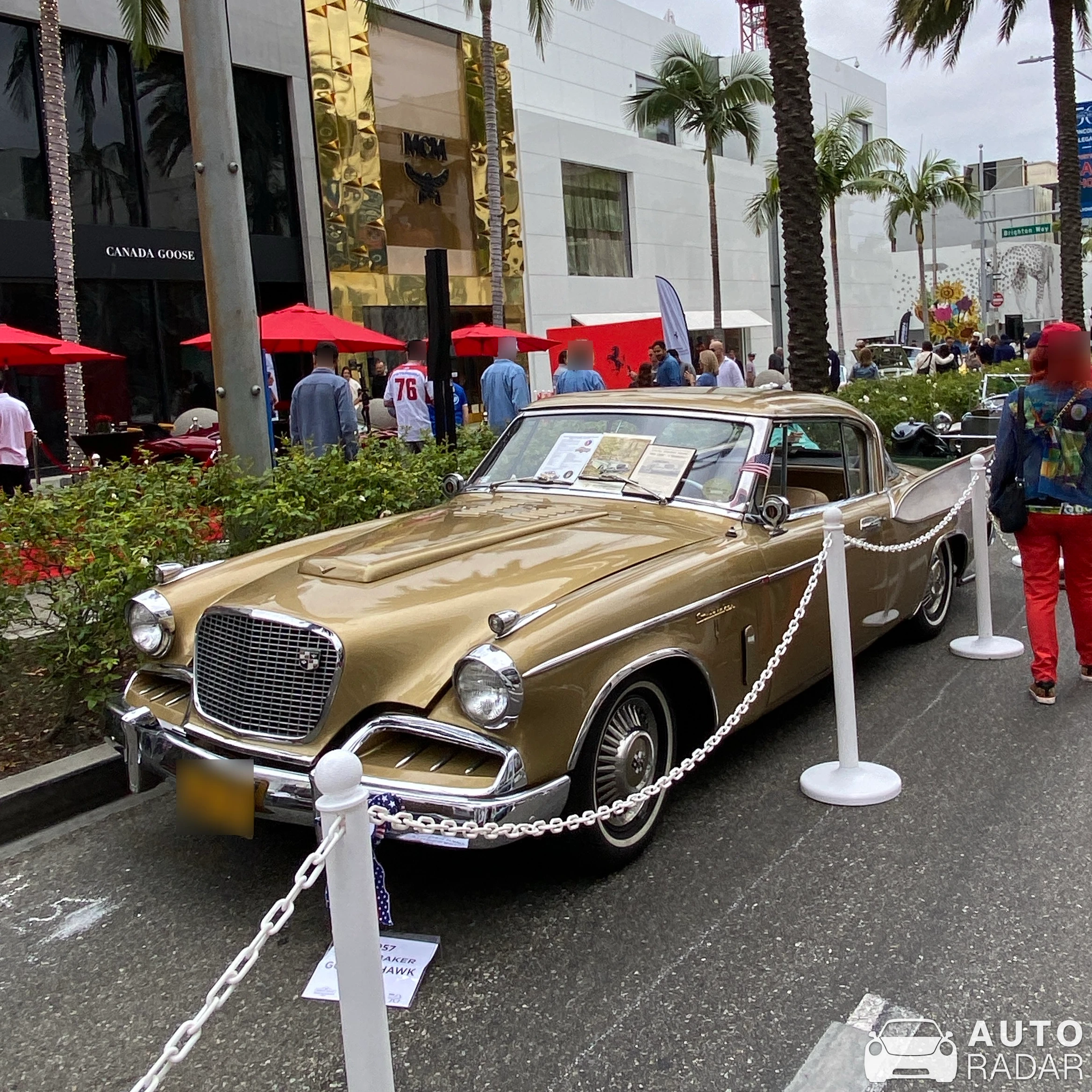 Studebaker Silver Hawk spotted in Beverly Hills