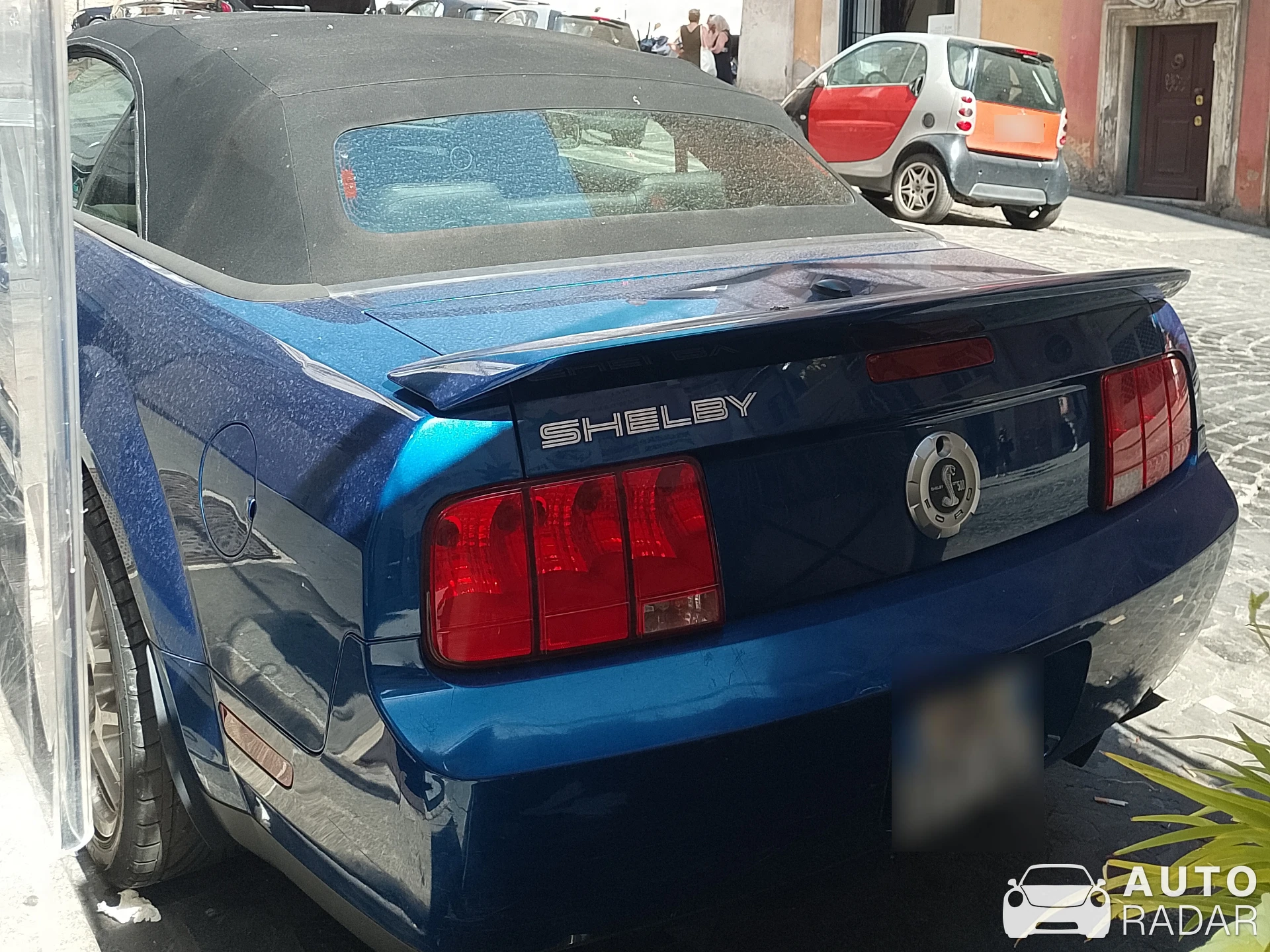 Ford Mustang Shelby GT500 Convertible spotted in Roma