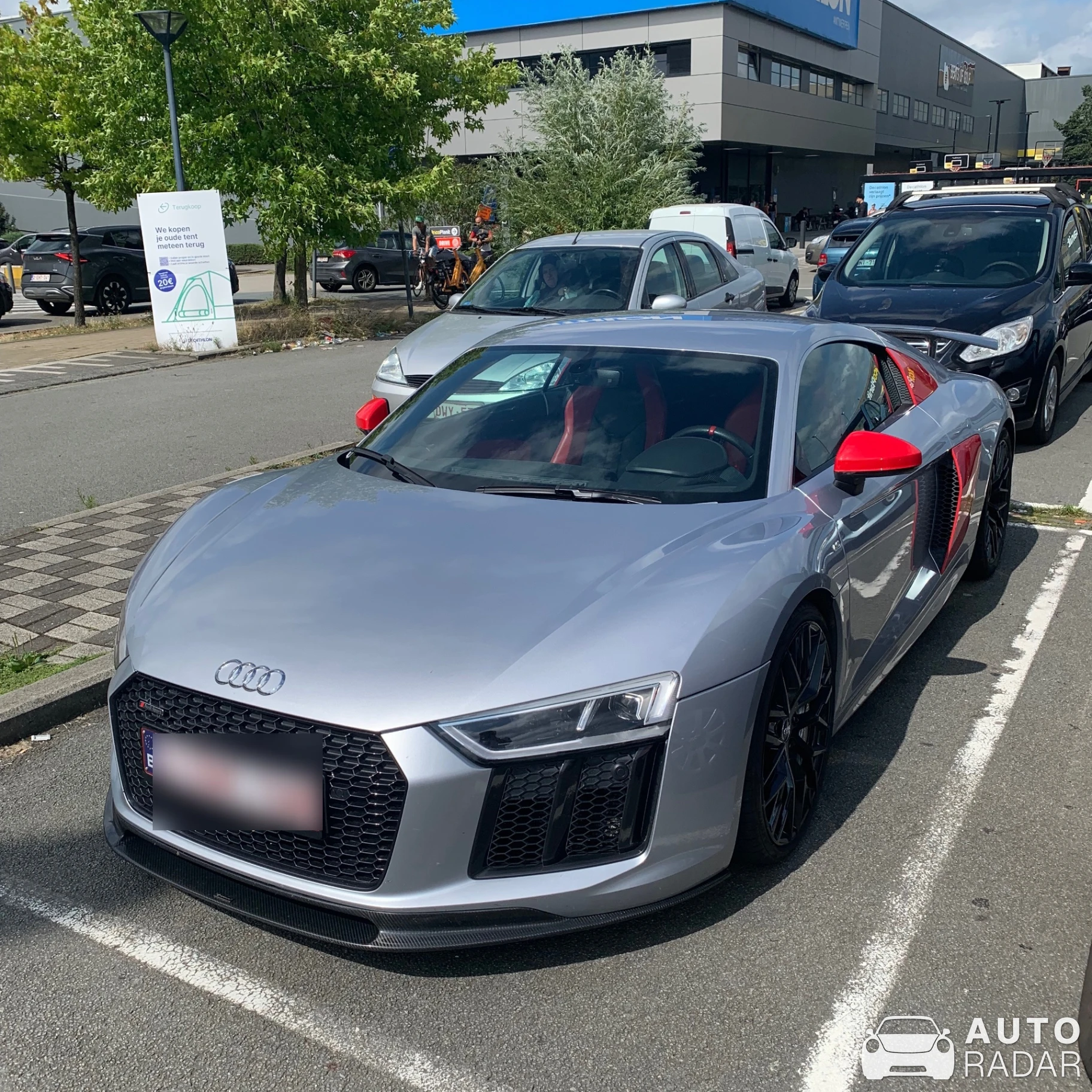 Audi R8 V10 spotted in Antwerpen, België