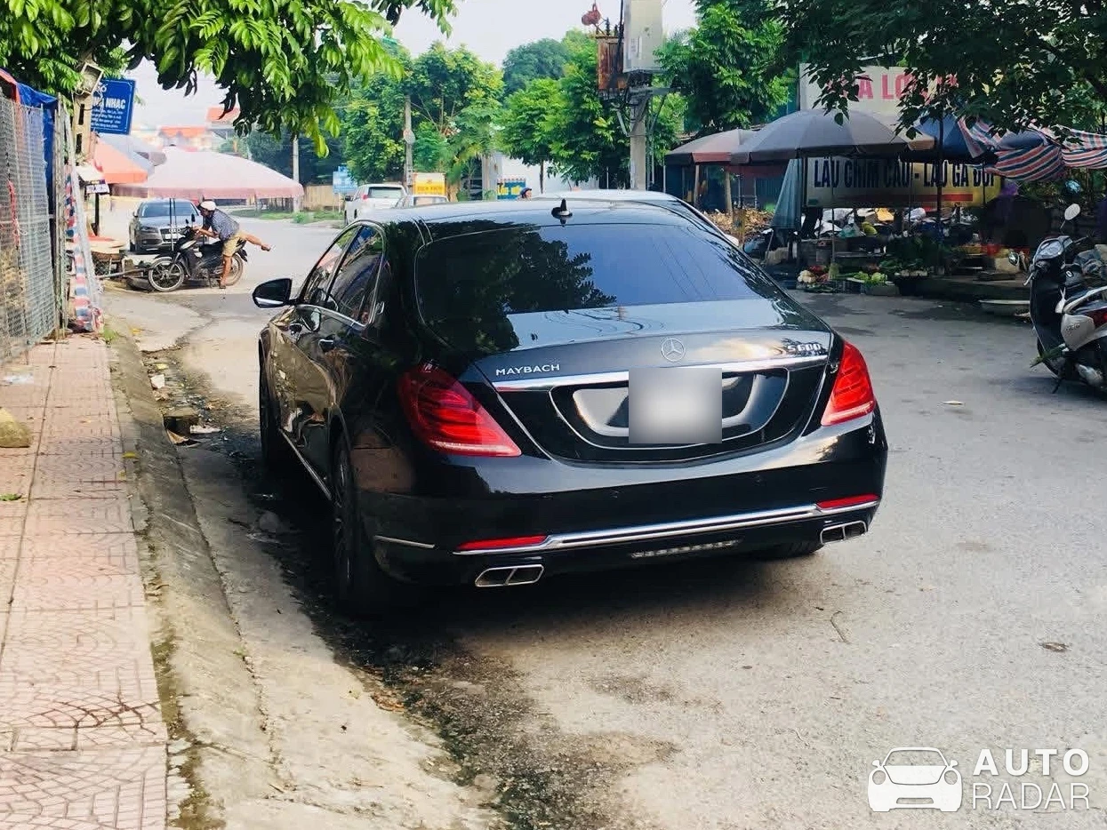 Mercedes-Maybach S 600 spotted in Vĩnh Phúc