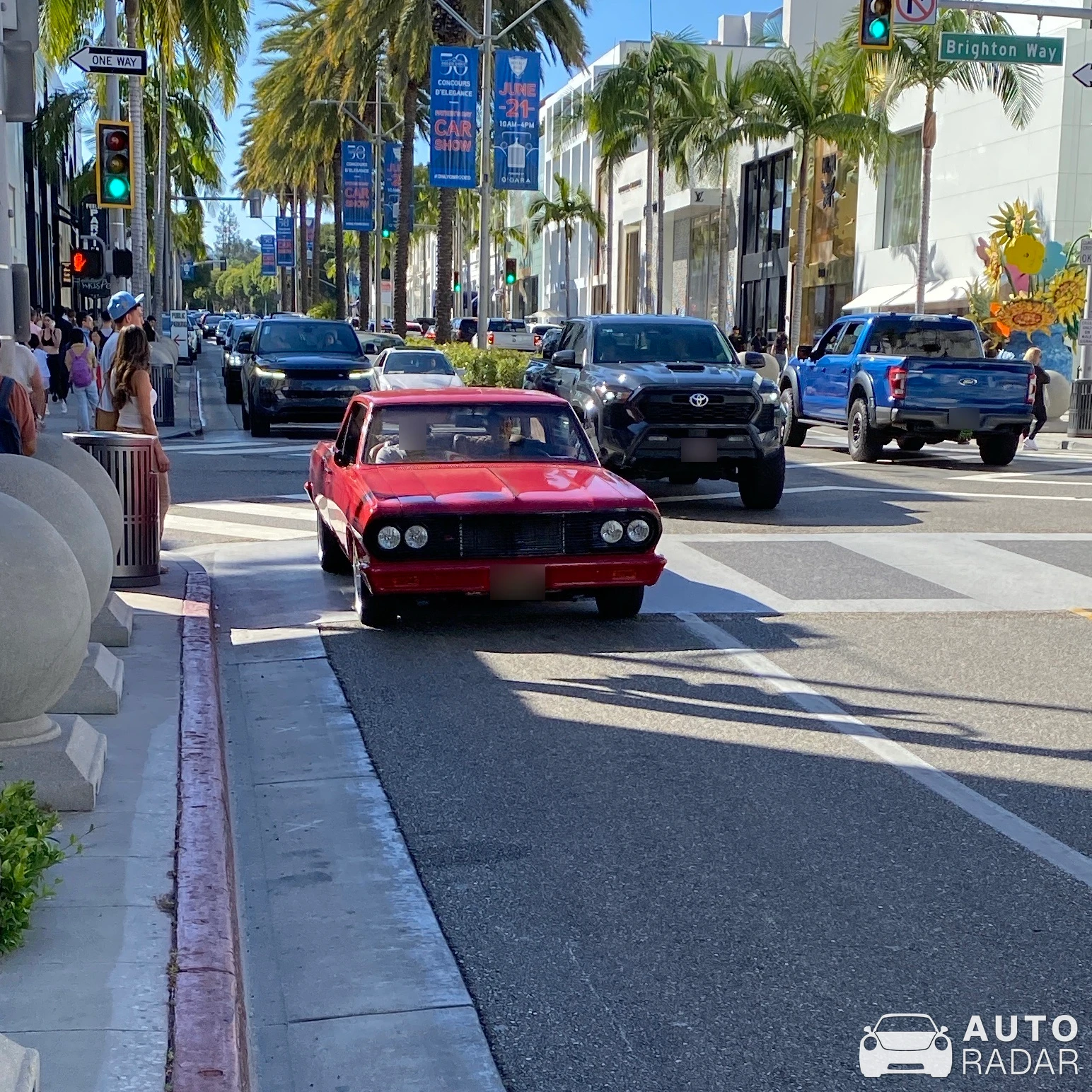 Chevrolet Chevelle 1970 spotted in Beverly Hills