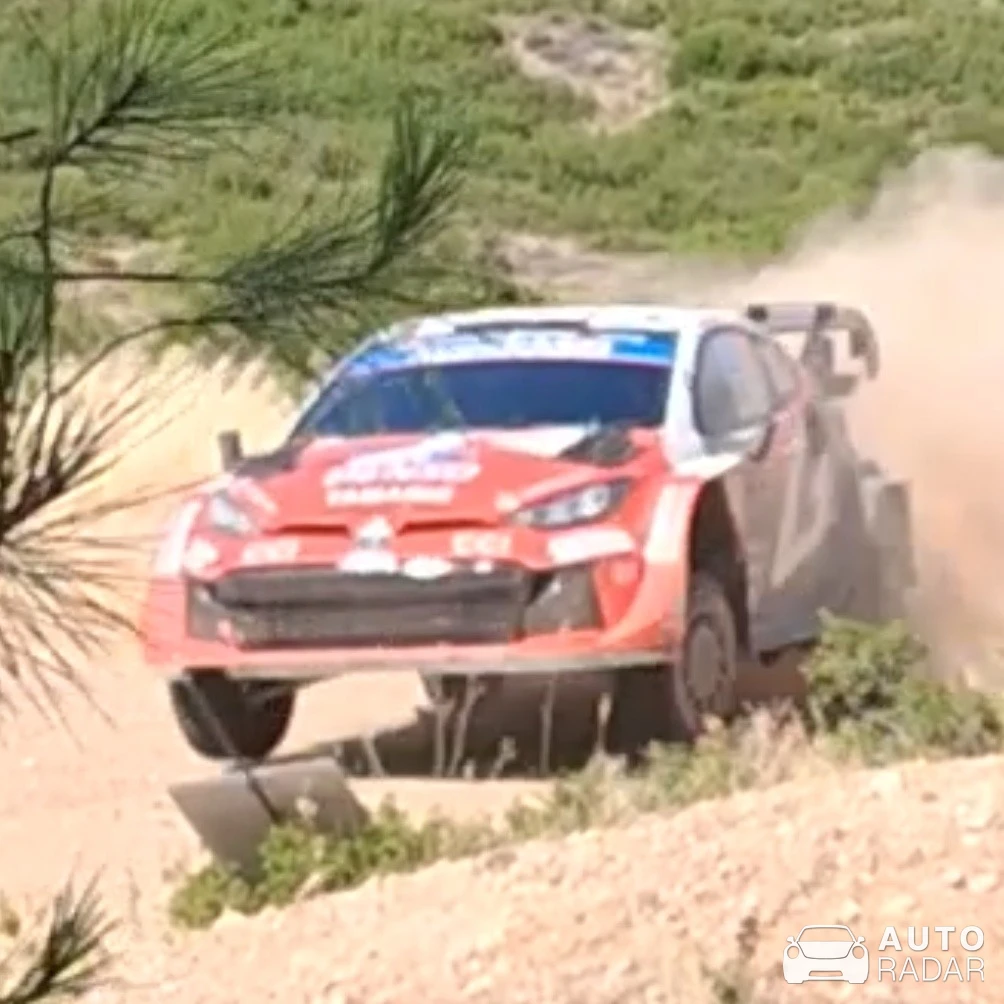 Toyota GR Yaris Rally1 spotted in Neochoraki