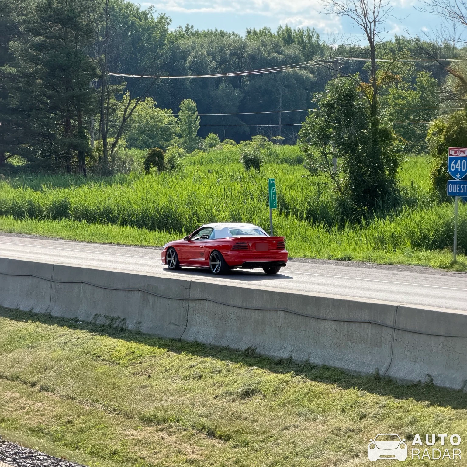 Ford Mustang GT Convertible spotted in Repentigny