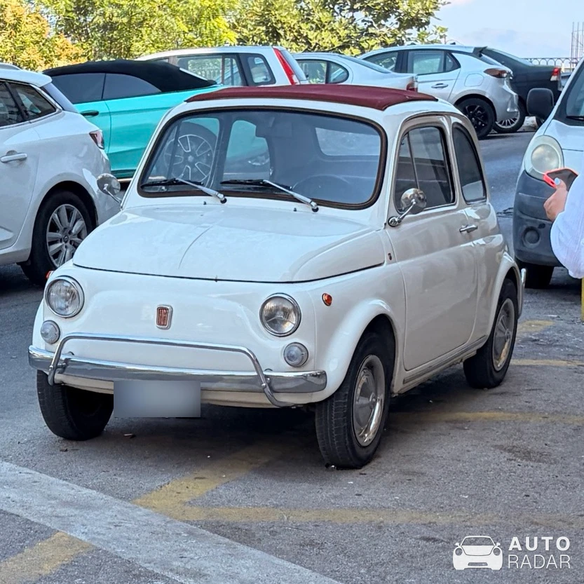 Fiat 500 F spotted in Corfu
