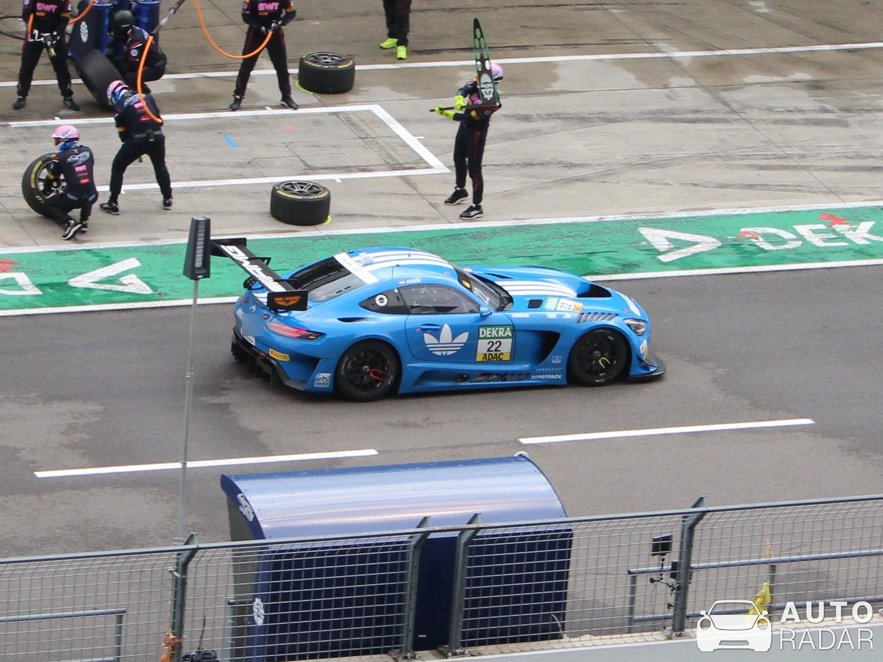 Mercedes-AMG GT3 spotted in Schipkau