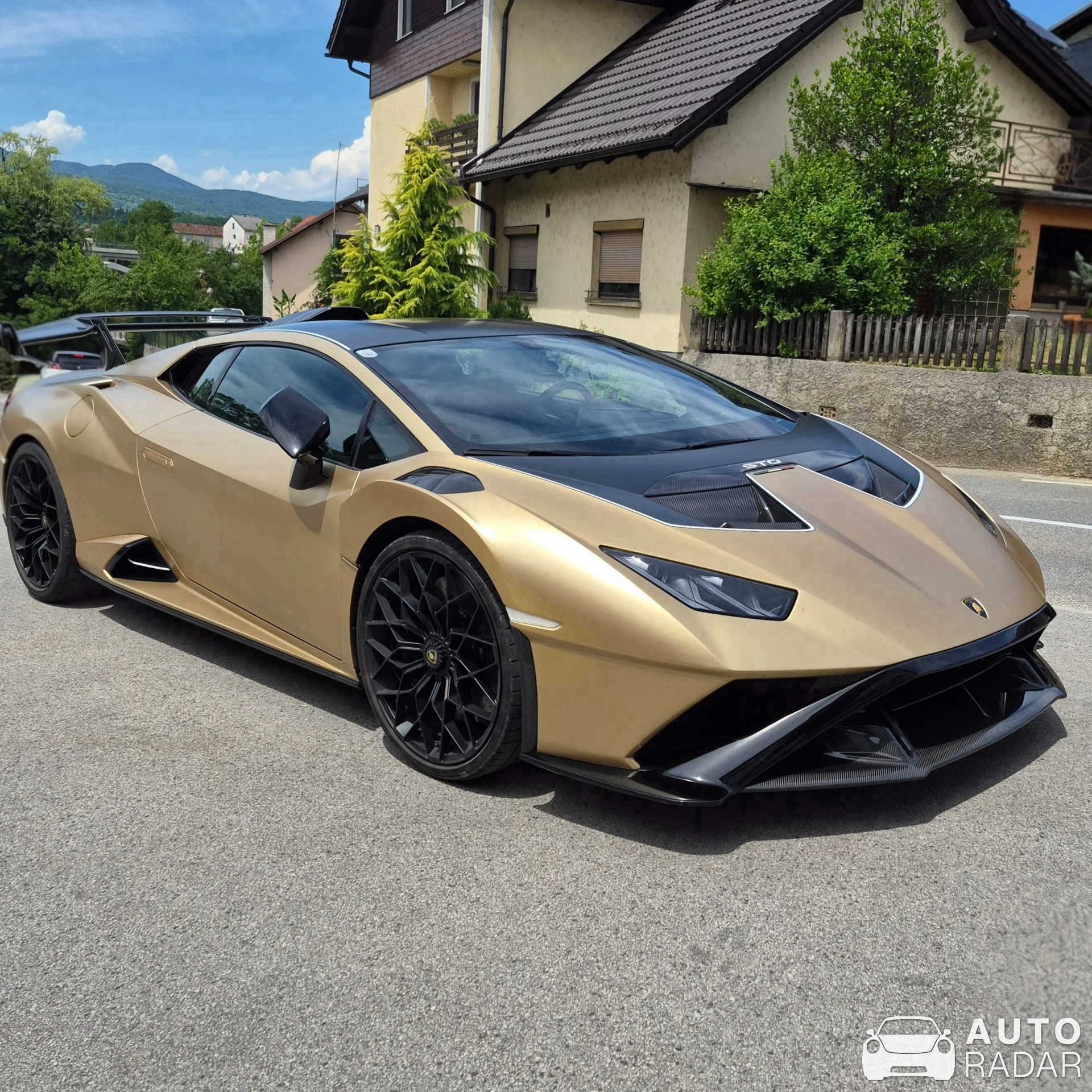 Lamborghini Huracán LP640-2 STO spotted in Črnomelj