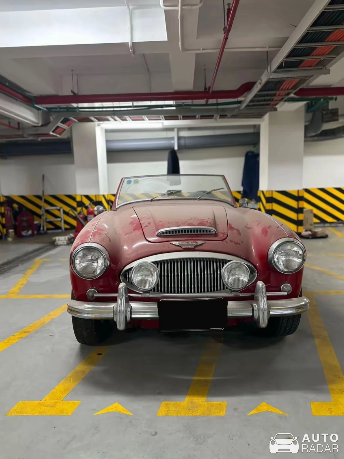 Austin-Healey 3000 spotted in Haiphong