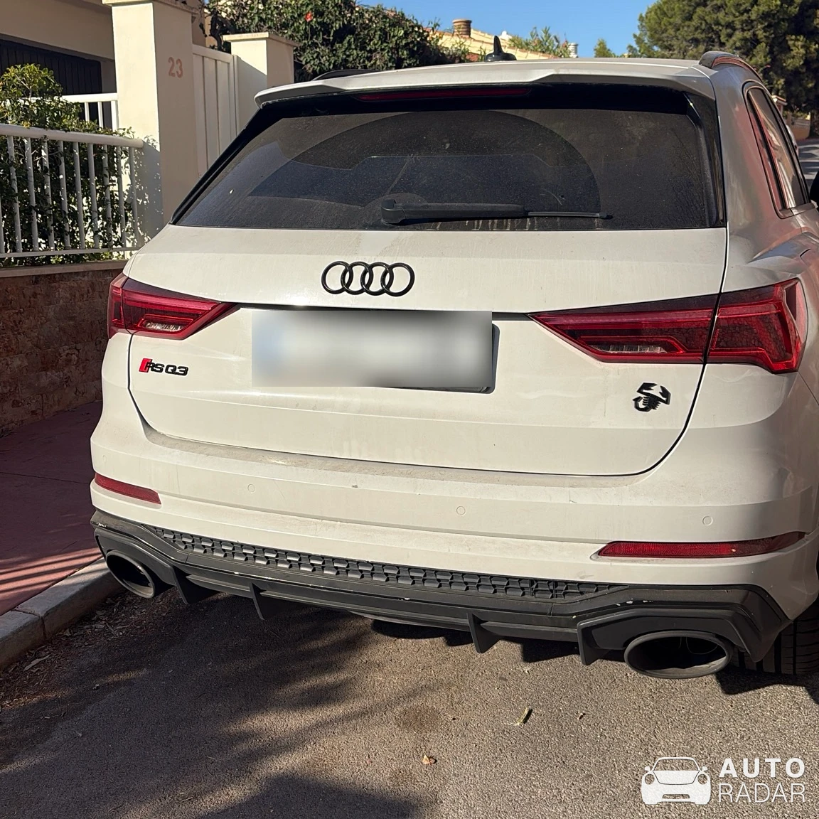 Audi RS Q3 spotted in Málaga