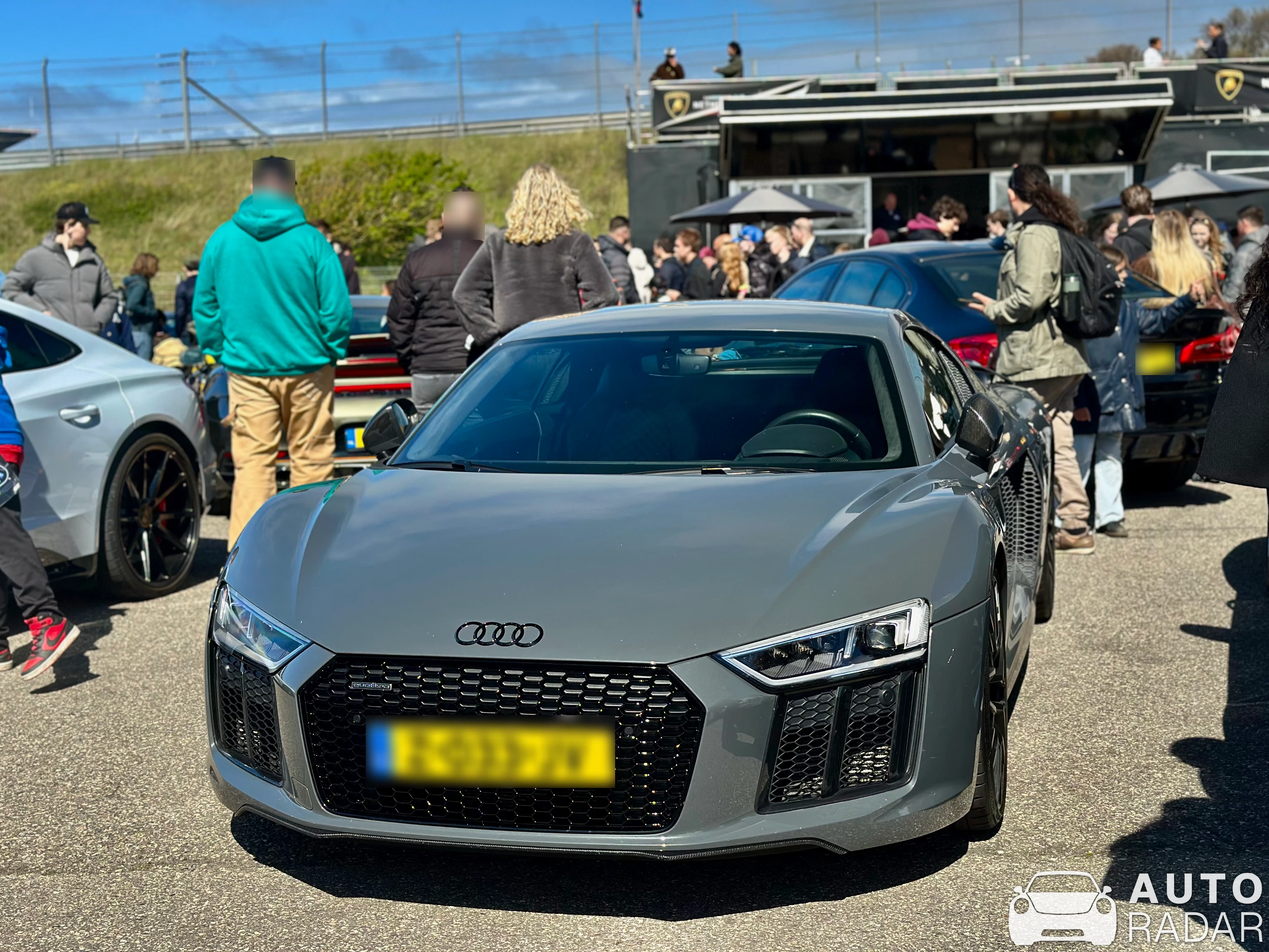 Audi R8 V10 Plus 2015 spotted in Zandvoort