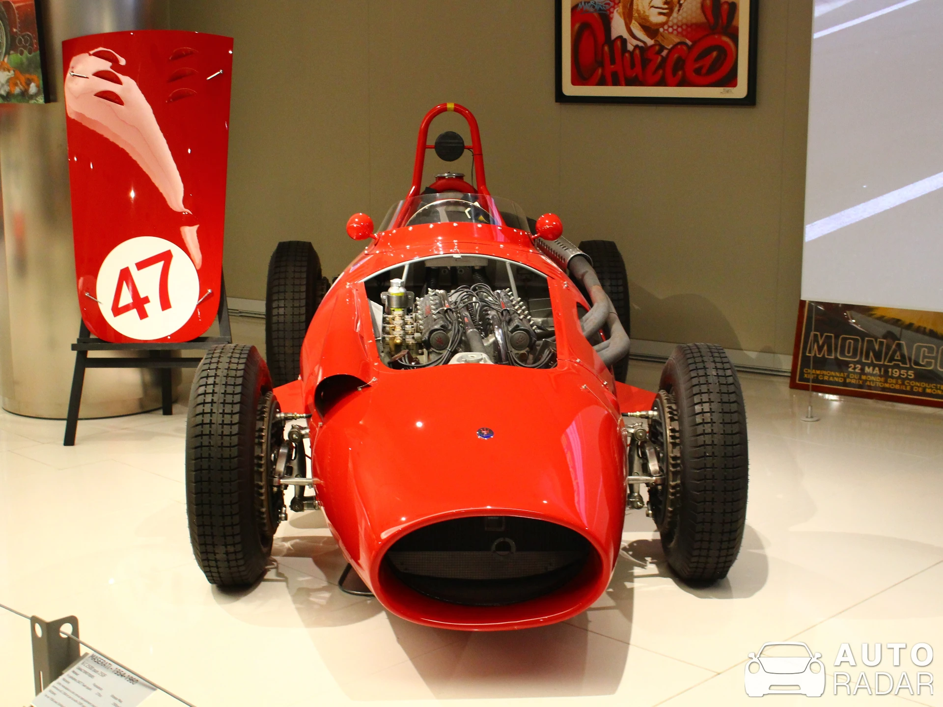 Maserati 250F spotted in Monaco