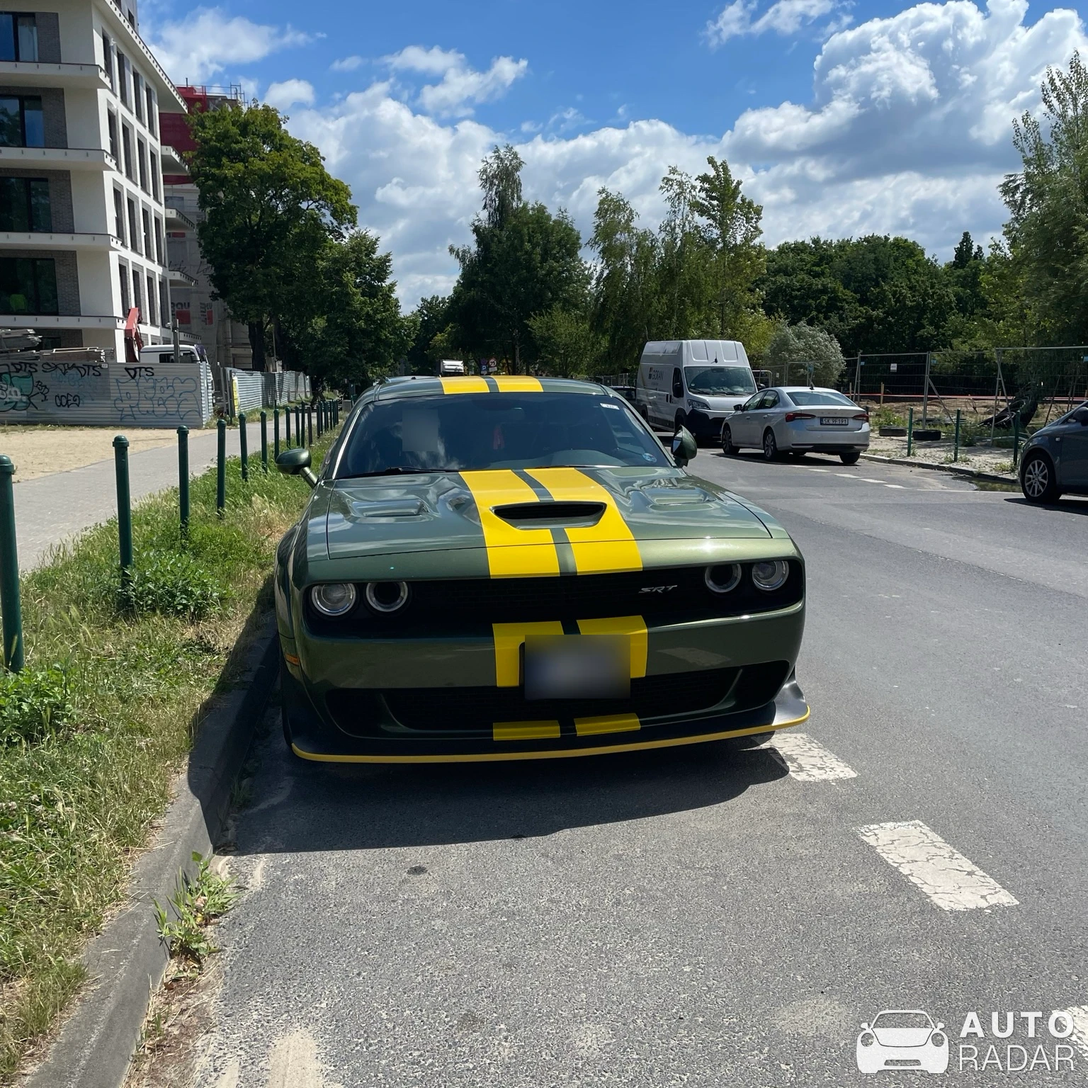 Dodge Challenger SRT 392 spotted in Poznań