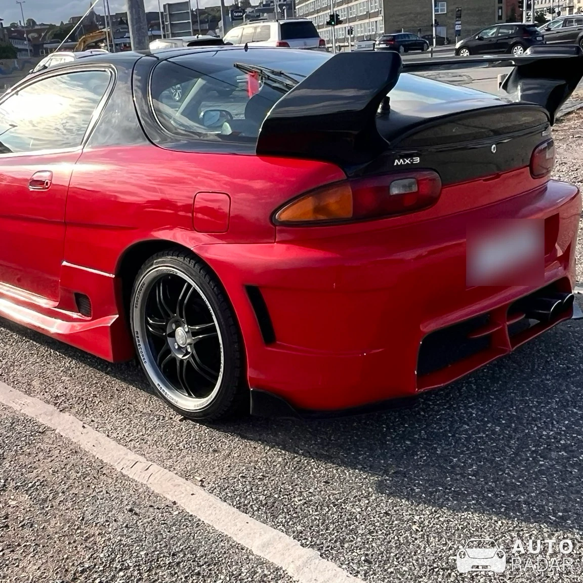 Mazda MX-3 spotted in Mariager, Danmark