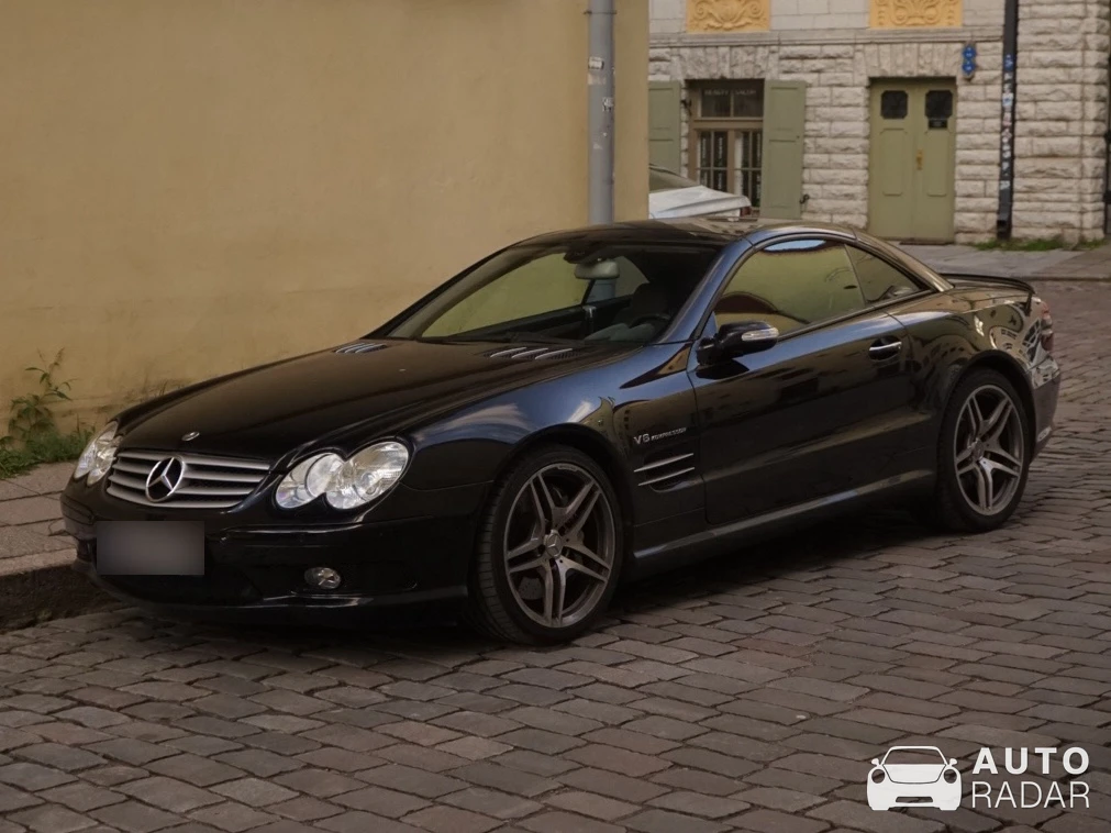 Mercedes-AMG SL 55 spotted in Tallinna