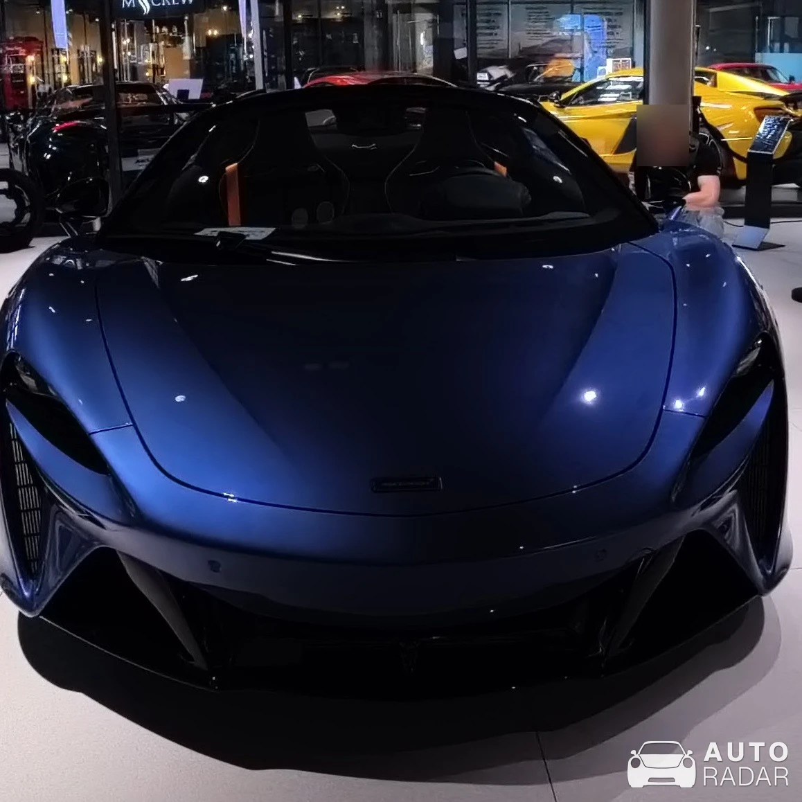 McLaren Artura Spider spotted
