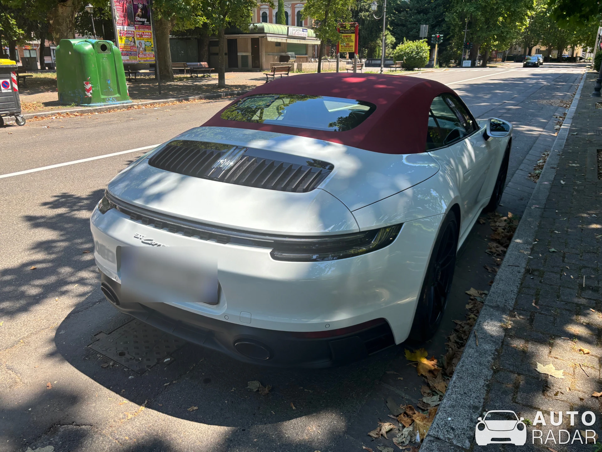 Porsche 992 Carrera GTS Cabriolet MkI spotted in Tortona
