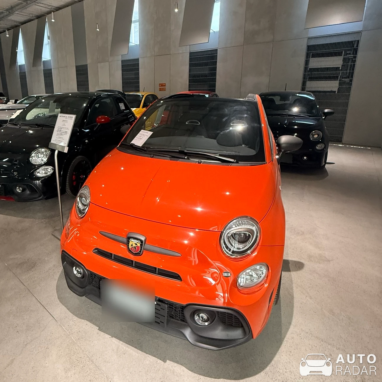 Abarth 595C Competizione spotted in Shenyang