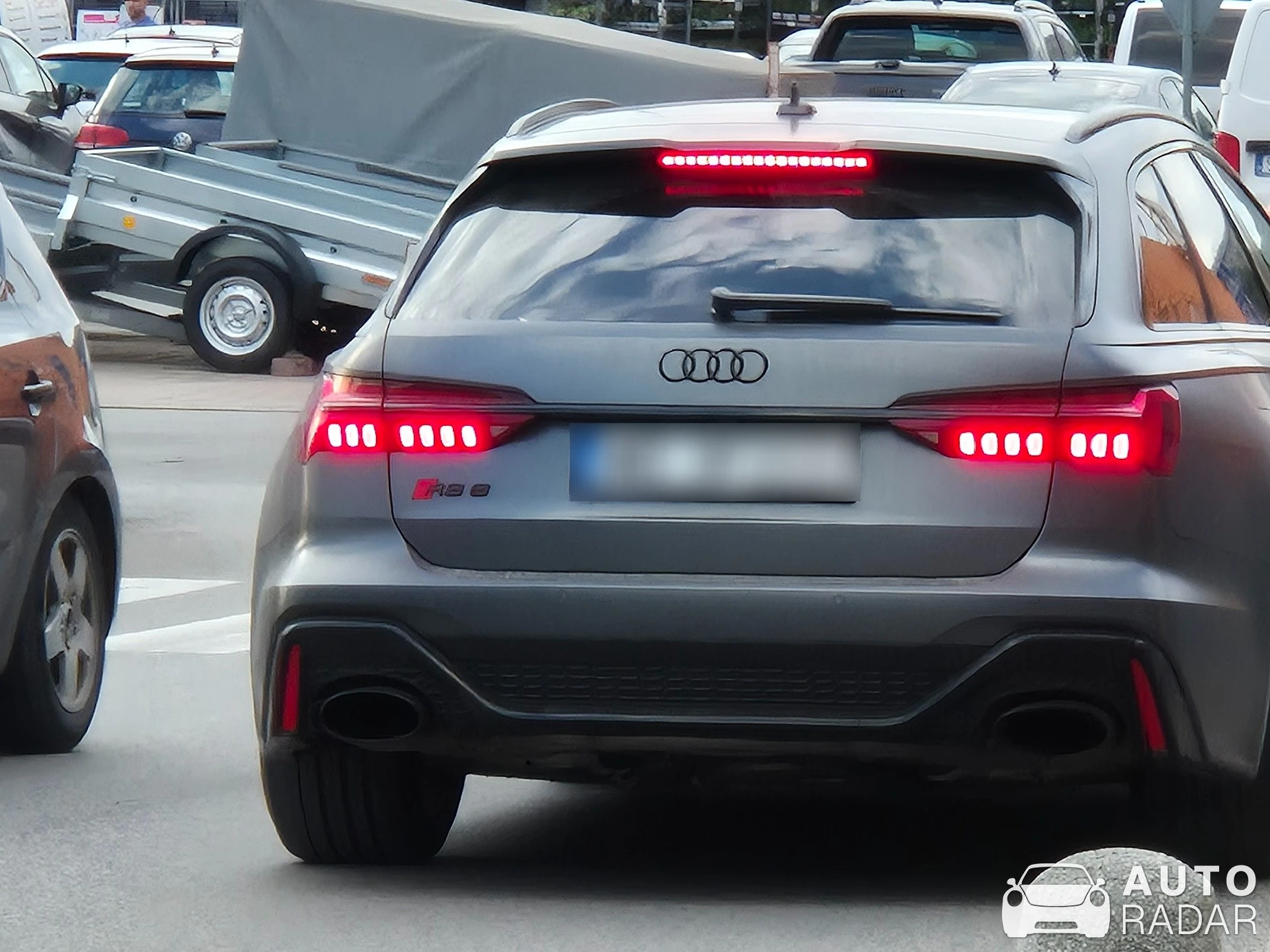 Audi RS6 Avant C8 spotted in Kielce