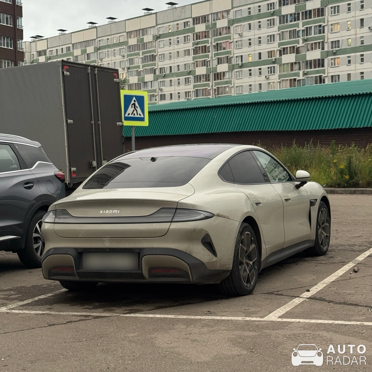 Xiaomi SU7 spotted in Набережные Челны