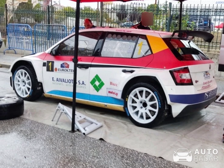 Škoda Fabia RS Rally2 spotted in Oraiokastro
