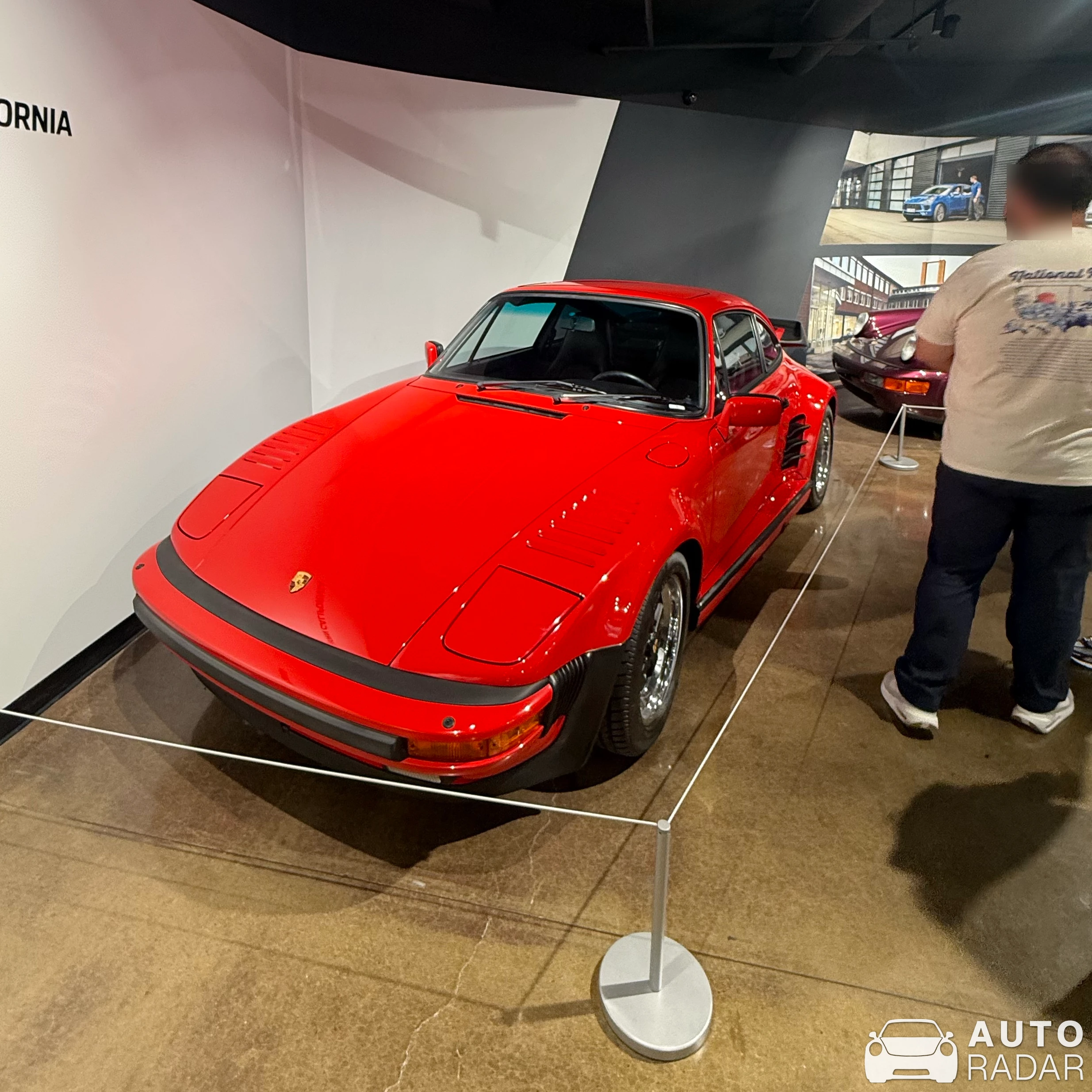 Porsche 930 Turbo Flachbau spotted in Santa Clarita