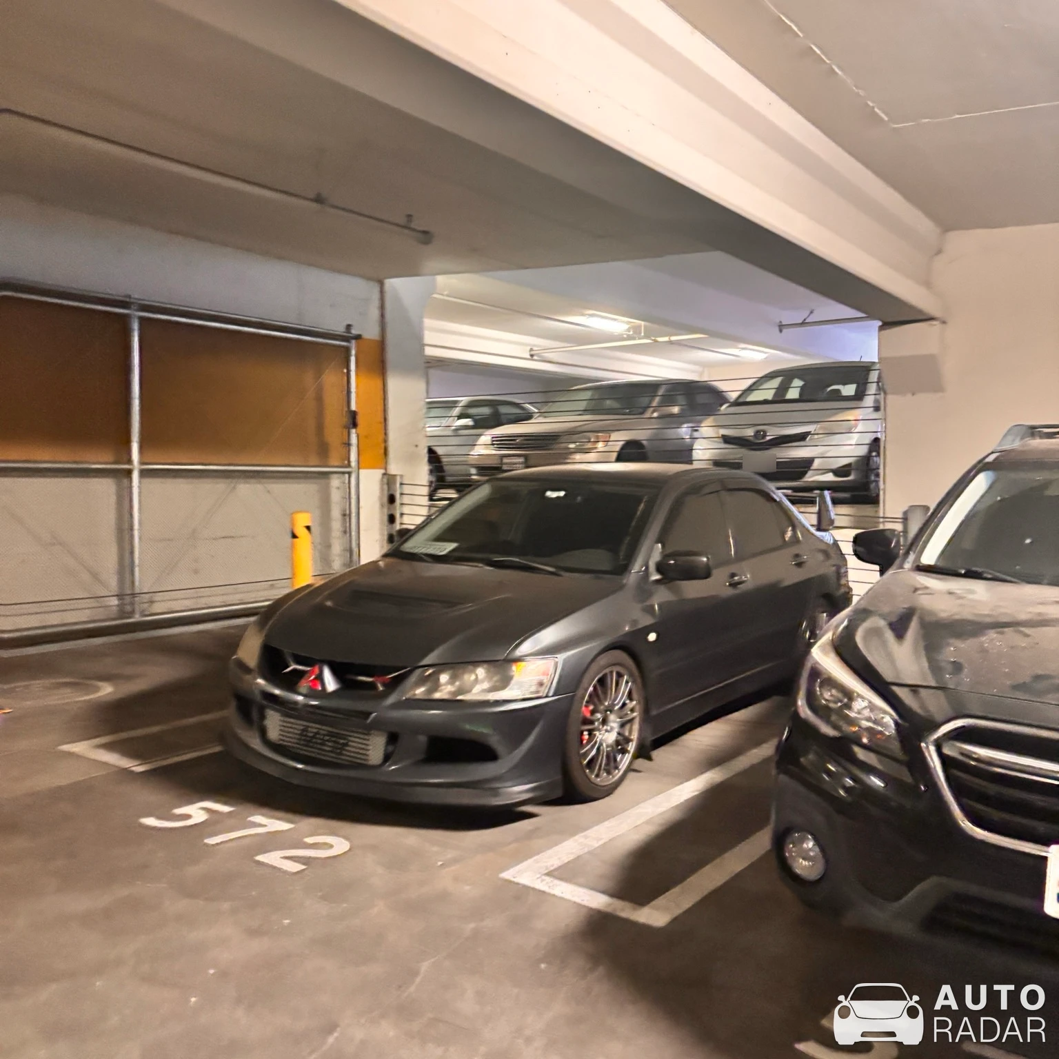 Mitsubishi Lancer Evolution IX spotted in Oakland