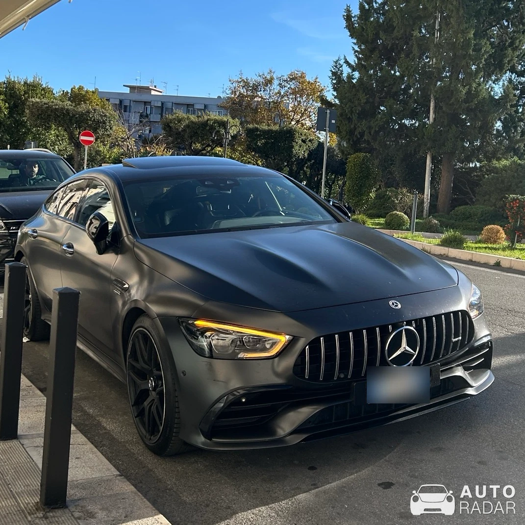 Mercedes-AMG GT 53 X290 spotted in Matera