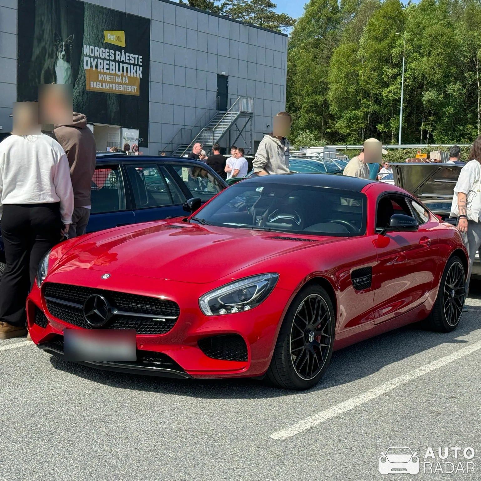 Mercedes-AMG GT S C190 spotted in Haugesund