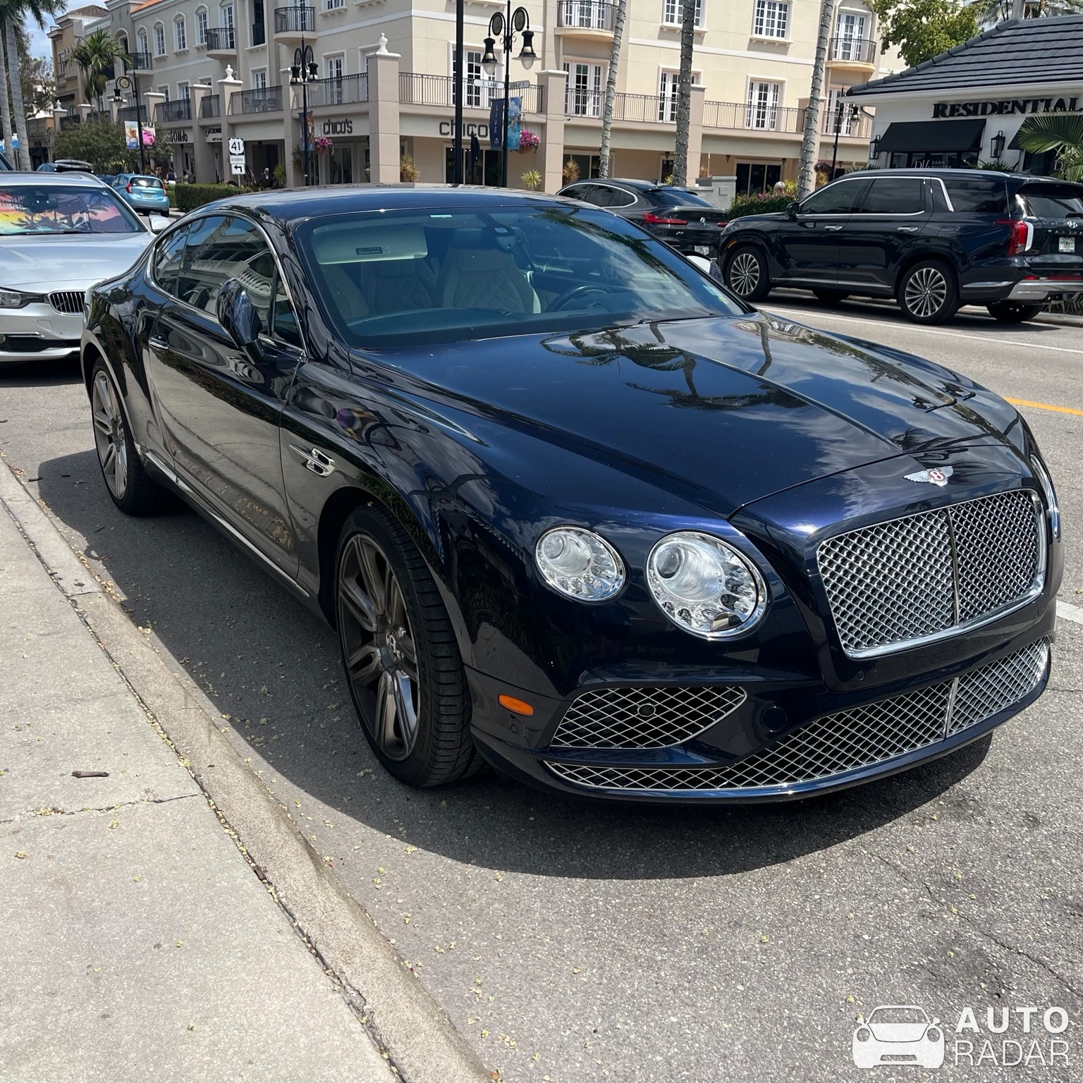 Bentley Continental GT spotted in Naples