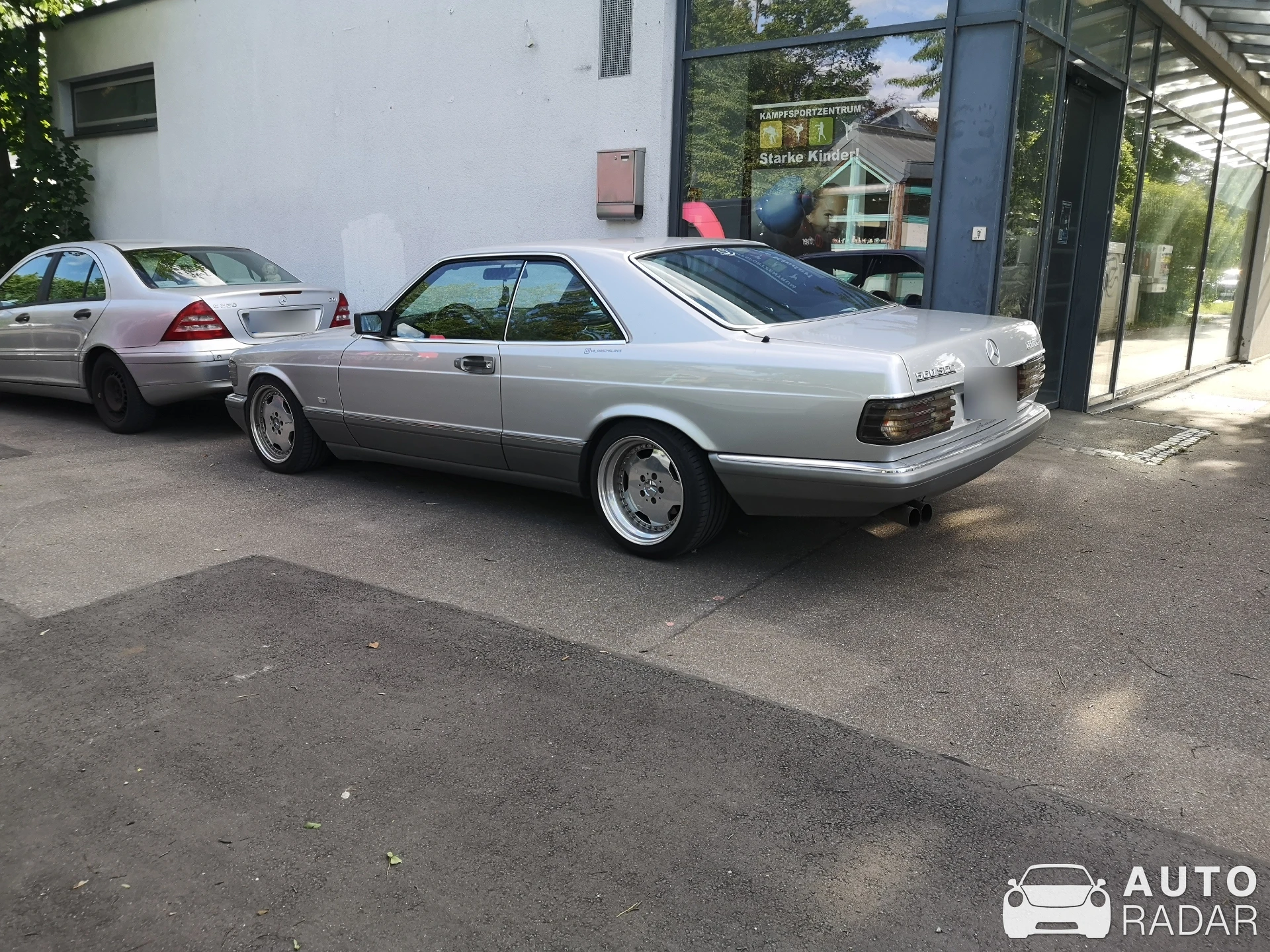 Mercedes-Benz 560 SEC spotted in Stuttgart