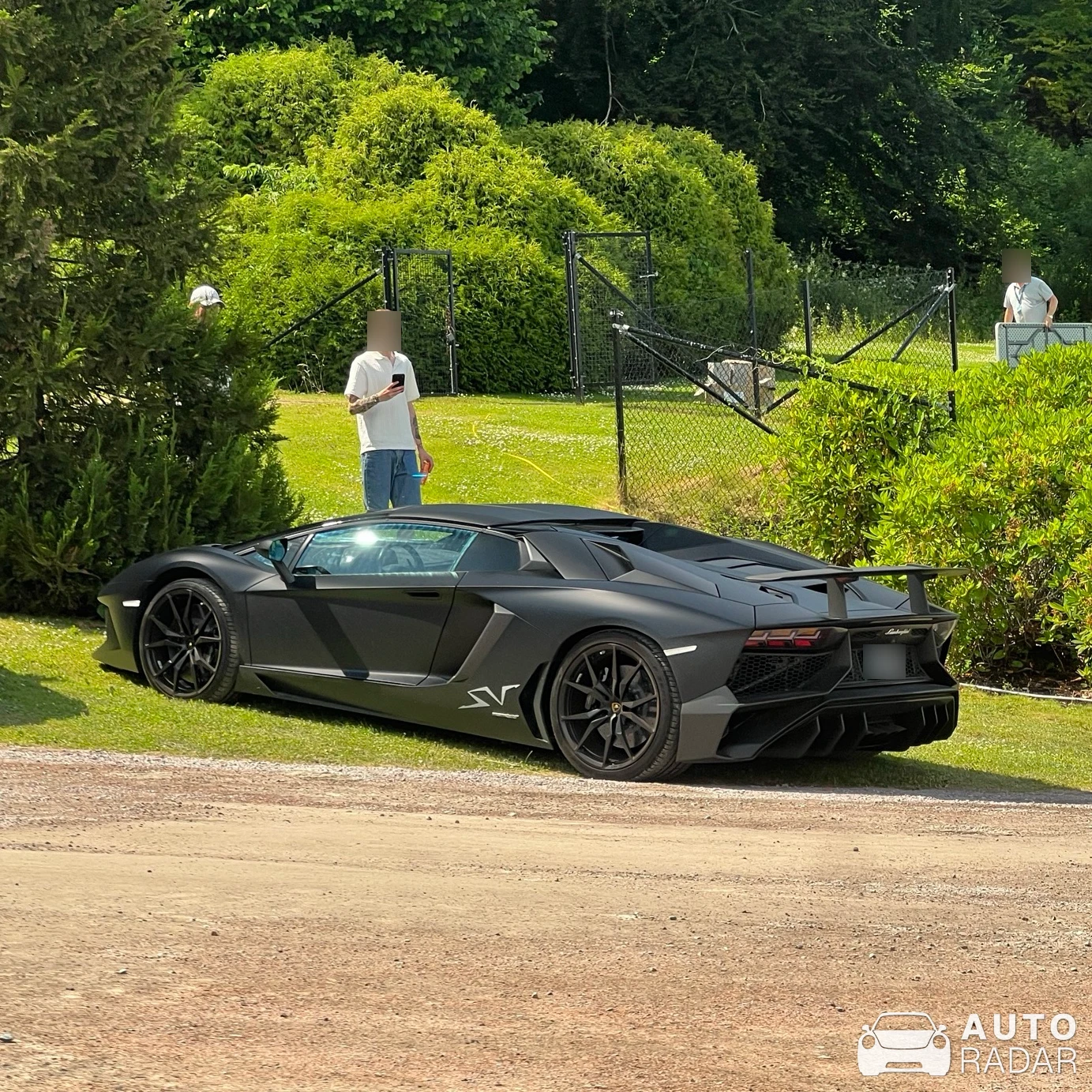 Lamborghini Aventador LP750-4 SuperVeloce Roadster spotted in Båstad
