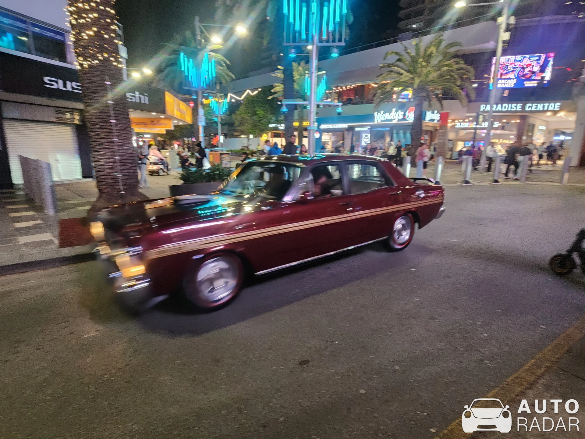 Ford Falcon spotted in Surfers Paradise
