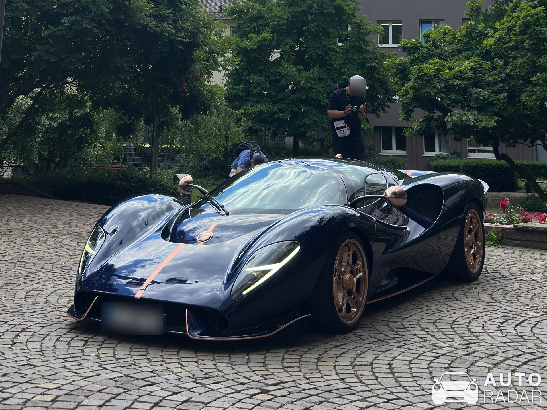 De Tomaso P72 spotted in Frankfurt