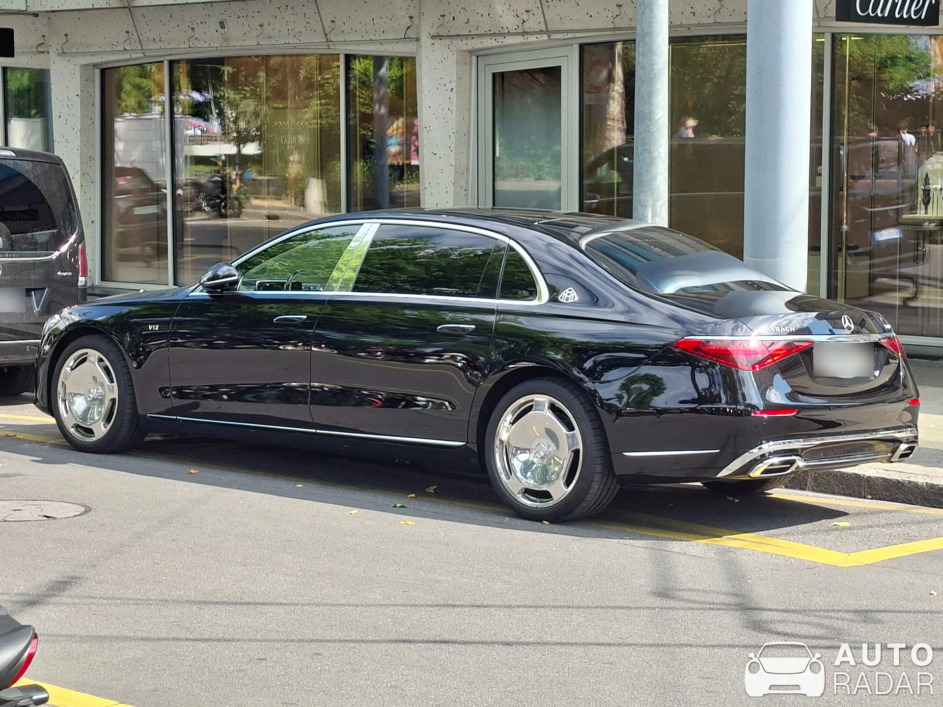 Mercedes-Maybach S 680 spotted in Meyrin