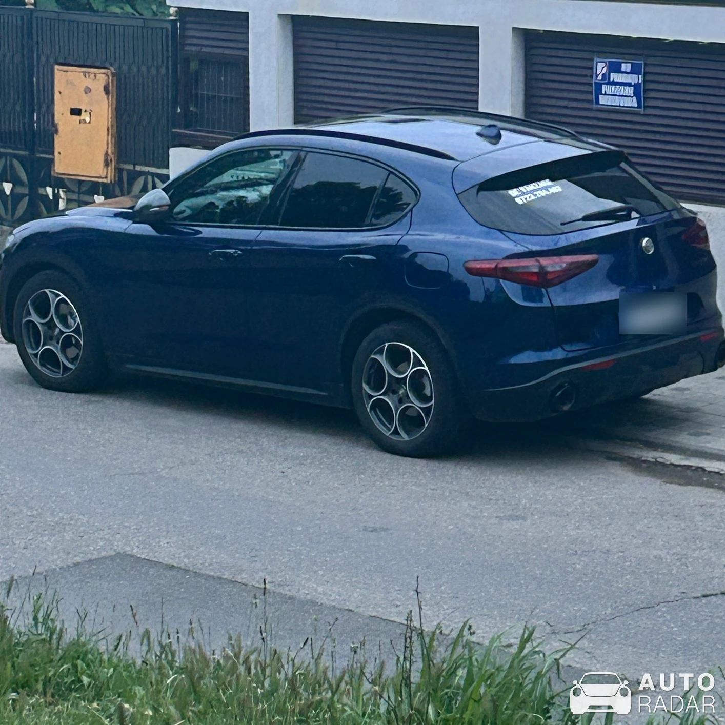 Alfa Romeo Stelvio spotted in Târgovişte