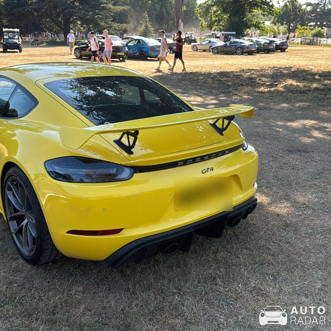Porsche 718 Cayman GT4 spotted in Chichester