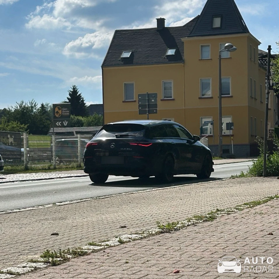 Mercedes-AMG CLA 45 S Shooting Brake X118 spotted in Zwönitz