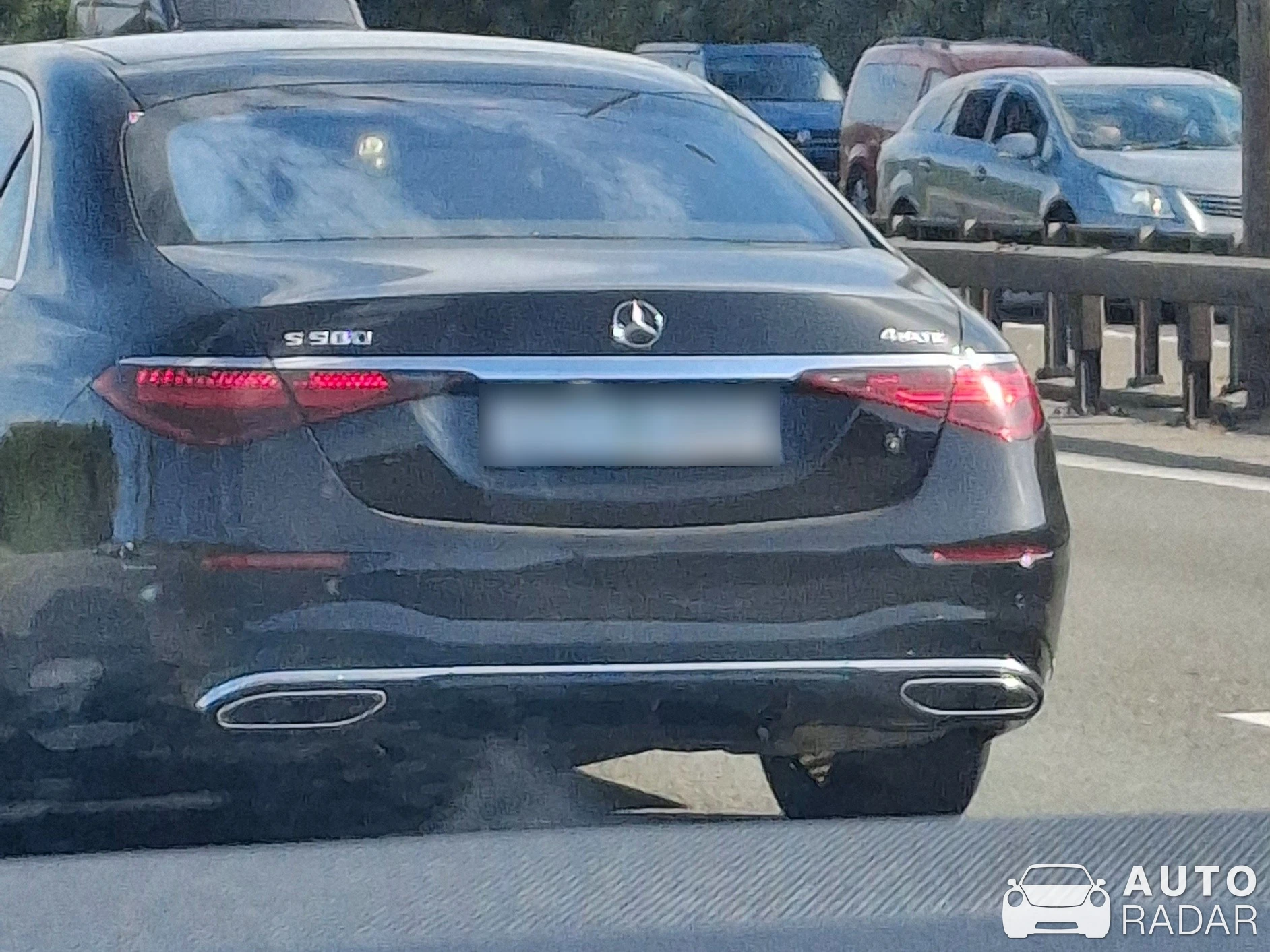Mercedes-Benz S-Klasse W223 spotted in Wolverhampton